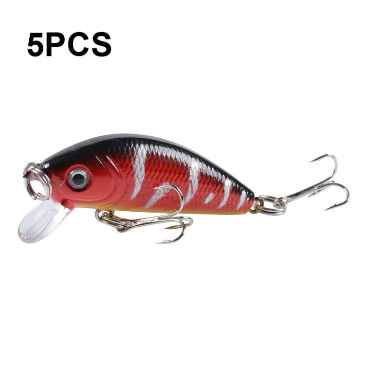 5 PCS M0081 5cm 3.6g Bionic Lure Mino Plastic Hard Lure