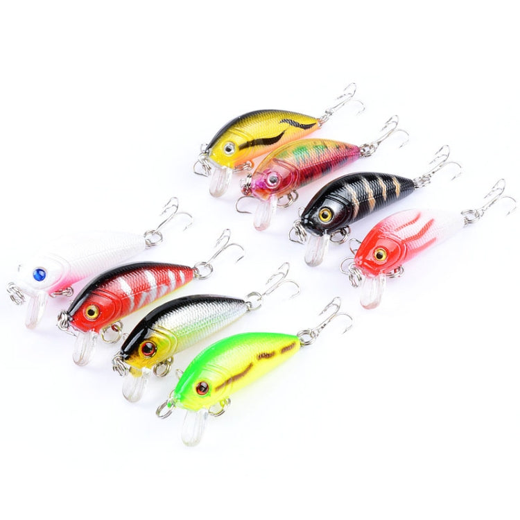 5 PCS M0081 5cm 3.6g Bionic Lure Mino Plastic Hard Lure-Reluova