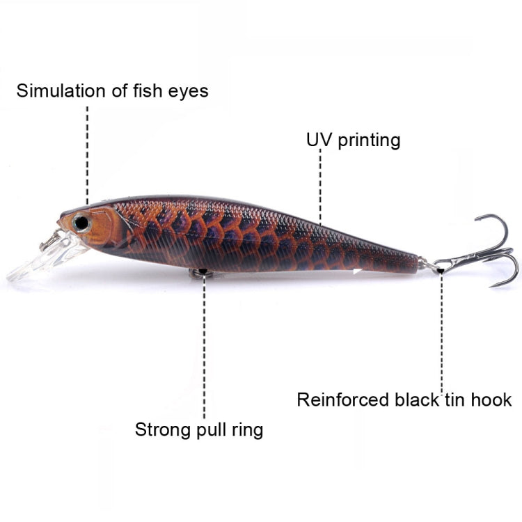 G51P 11.8cm/13.5g Lure Floating Mino Fake Bait