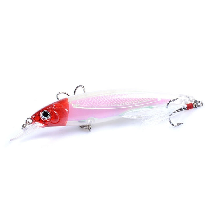 M0195 11cm/13.4g Lures Casting Feather Hook Mino Hard Baits Bionic Bait Reluova