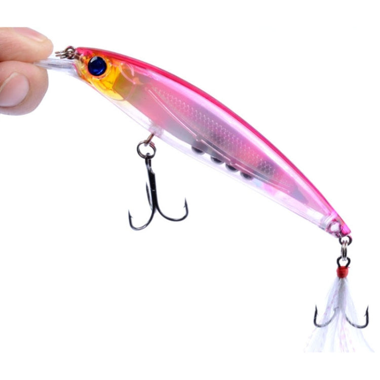 M0195 11cm/13.4g Lures Casting Feather Hook Mino Hard Baits Bionic Bait Reluova