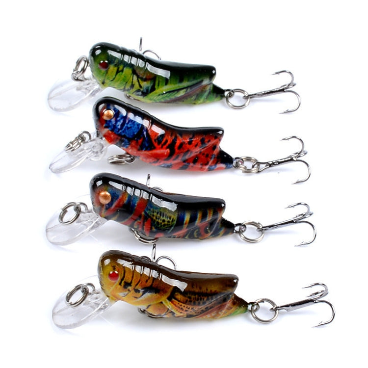 LB119 Insect Grasshopper Bionic Bait Painted Plastic Hard Bait Reluova