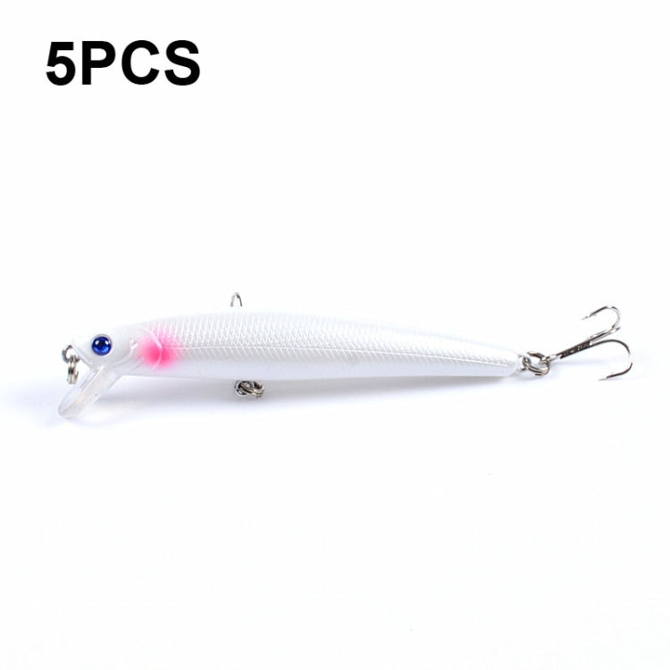 5 PCS M0205 9.6cm/9.8g Minnow Bionic Fake Bait Plastic Floating Hard Bait-Reluova