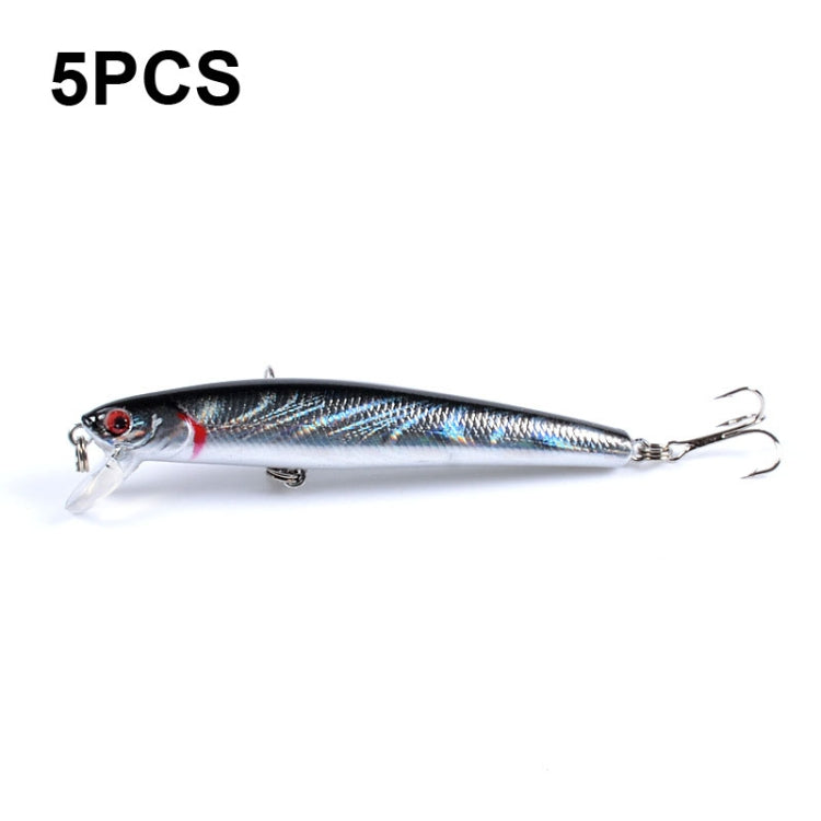 5 PCS M0205 9.6cm/9.8g Minnow Bionic Fake Bait Plastic Floating Hard Bait-Reluova