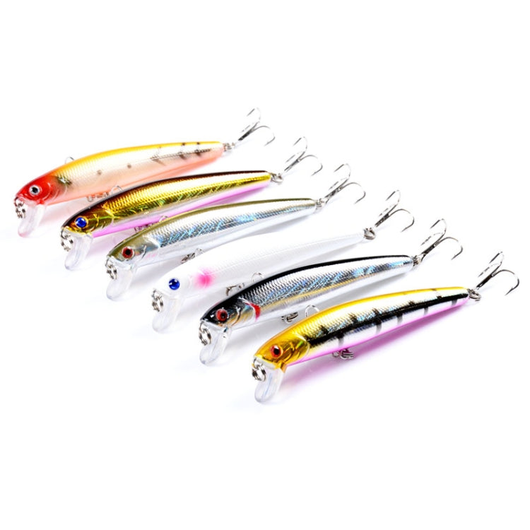 5 PCS M0205 9.6cm/9.8g Minnow Bionic Fake Bait Plastic Floating Hard Bait-Reluova