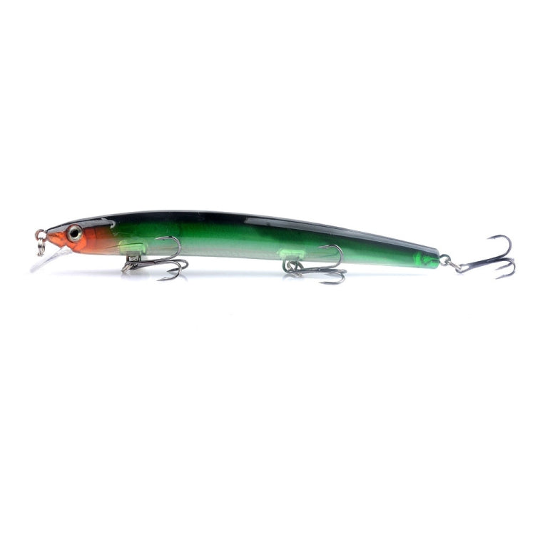 M0231 13.5cm 15g Mino Rattle Pearl Long-distance Suspension Laser Hard Lure Reluova