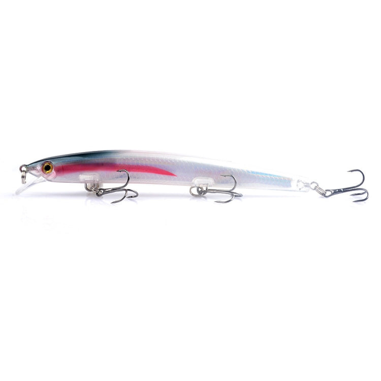 M0231 13.5cm 15g Mino Rattle Pearl Long-distance Suspension Laser Hard Lure Reluova