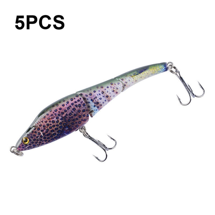 LB22 9.5cm/8.9g Multi-section VIB Plastic Hard Lures Painted Bionic Lures Reluova