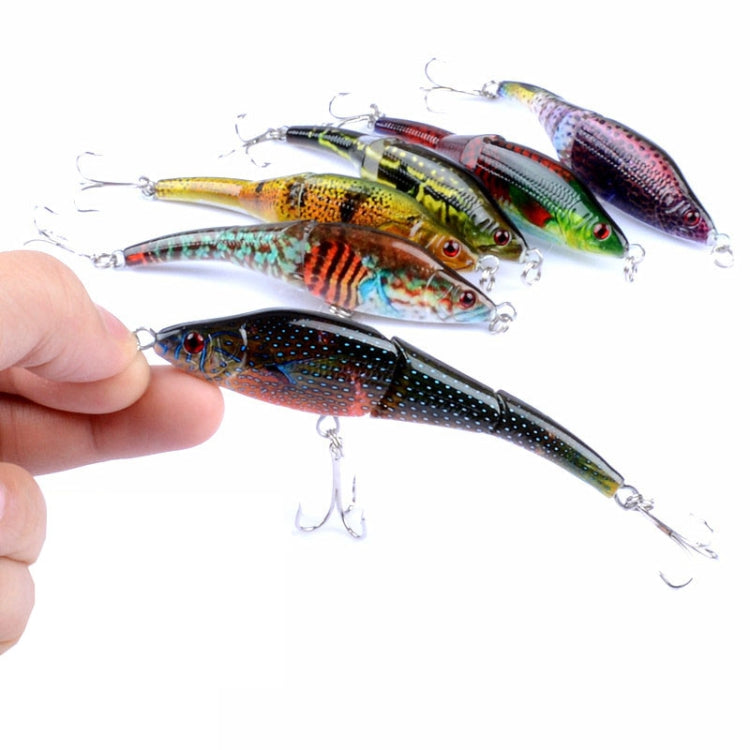 LB22 9.5cm/8.9g Multi-section VIB Plastic Hard Lures Painted Bionic Lures Reluova