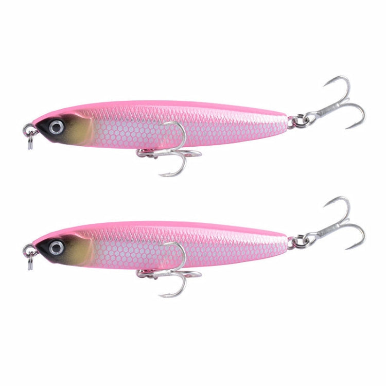 2 PCS CH79 Hard Bait Long Casting Sinking Pencil False Lure, Specification: