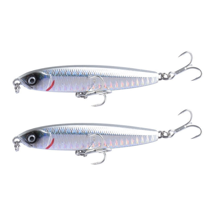 2 PCS CH79 Hard Bait Long Casting Sinking Pencil False Lure, Specification:-Reluova