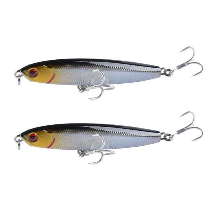 2 PCS CH79 Hard Bait Long Casting Sinking Pencil False Lure, Specification:-Reluova