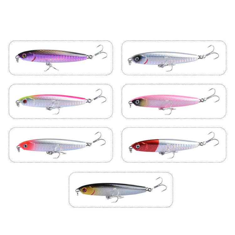 2 PCS CH79 Hard Bait Long Casting Sinking Pencil False Lure, Specification: