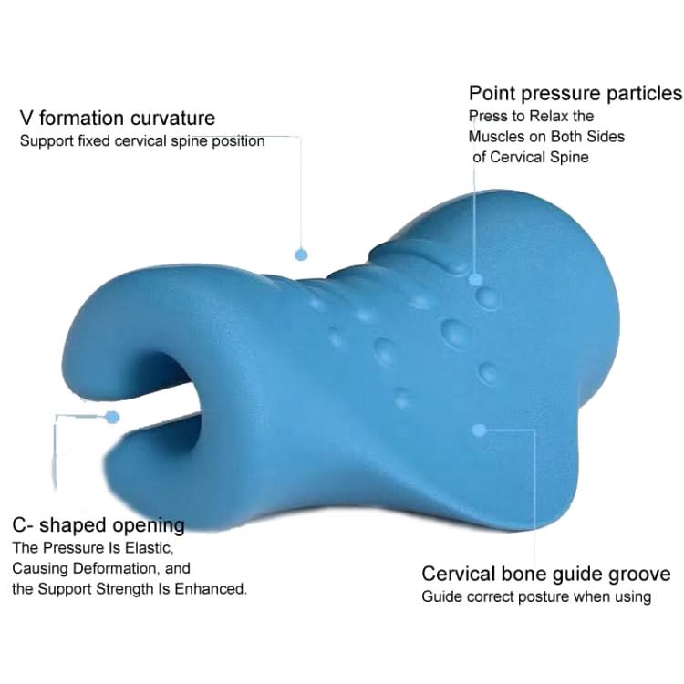 Massage Traction Pillow Cervical Spine Repair Pillow Sleep Aid Pillow Reluova