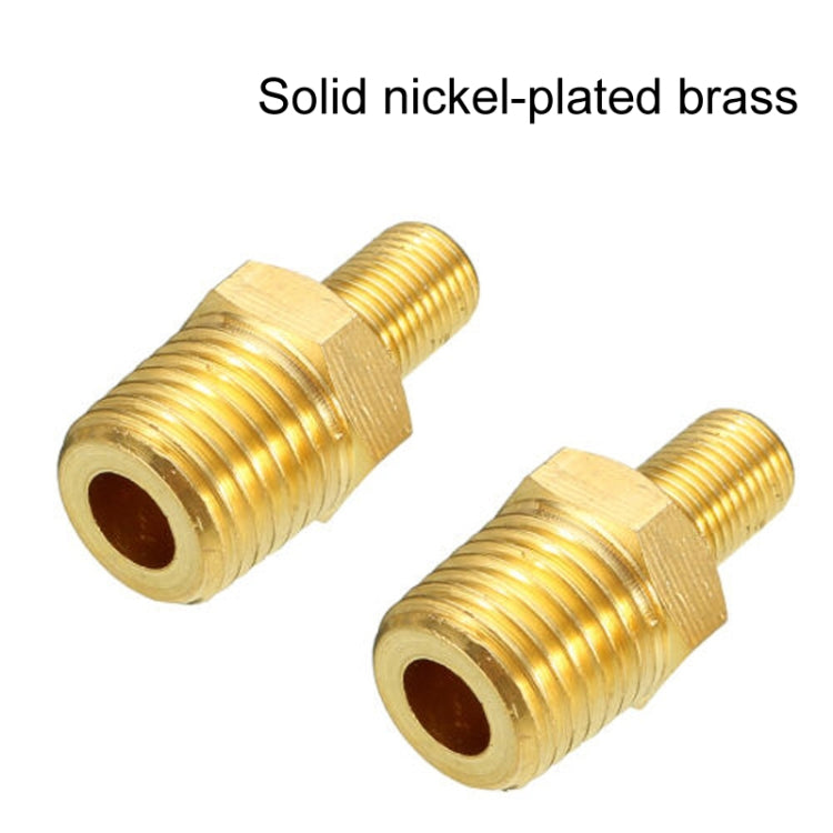 Threaded Nozzles Solid Nickel-Plated Brass Fuel Tank Filling Valve For Air Compressor