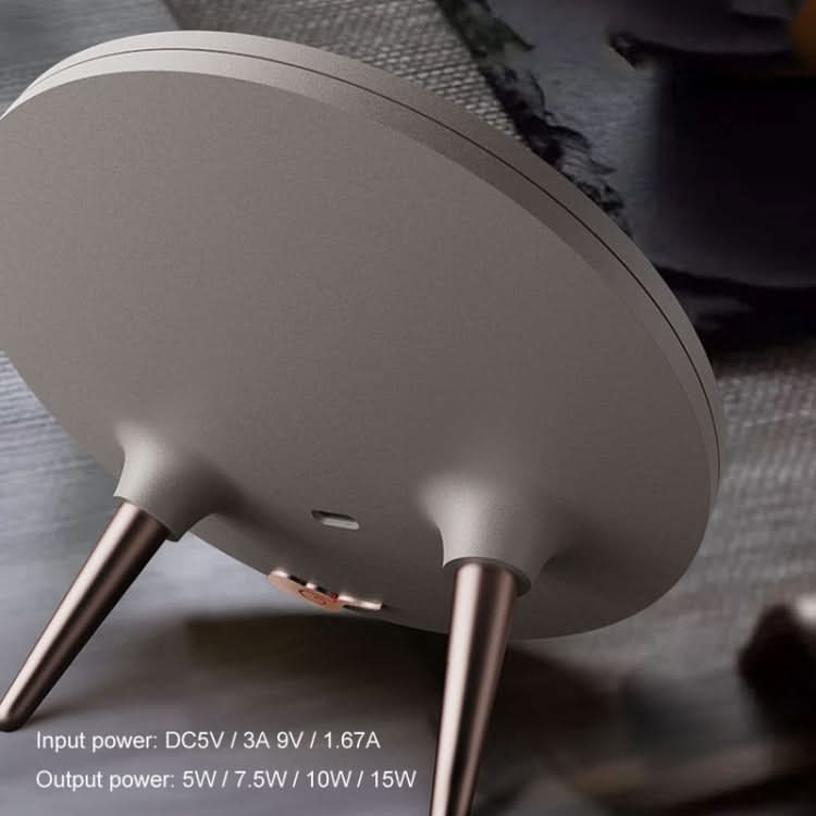 Mobile Phone Wireless Charger Touch To Adjust The LED Night Light