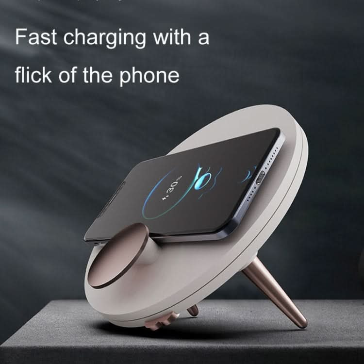 Mobile Phone Wireless Charger Touch To Adjust The LED Night Light