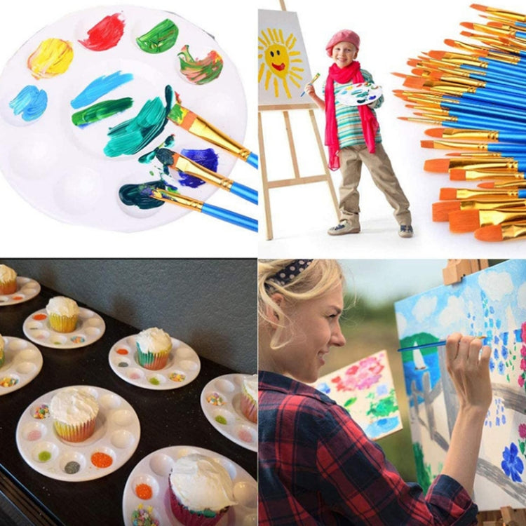 Nylon Bristle Paintbrush Set Children Painting Palette Set My Store