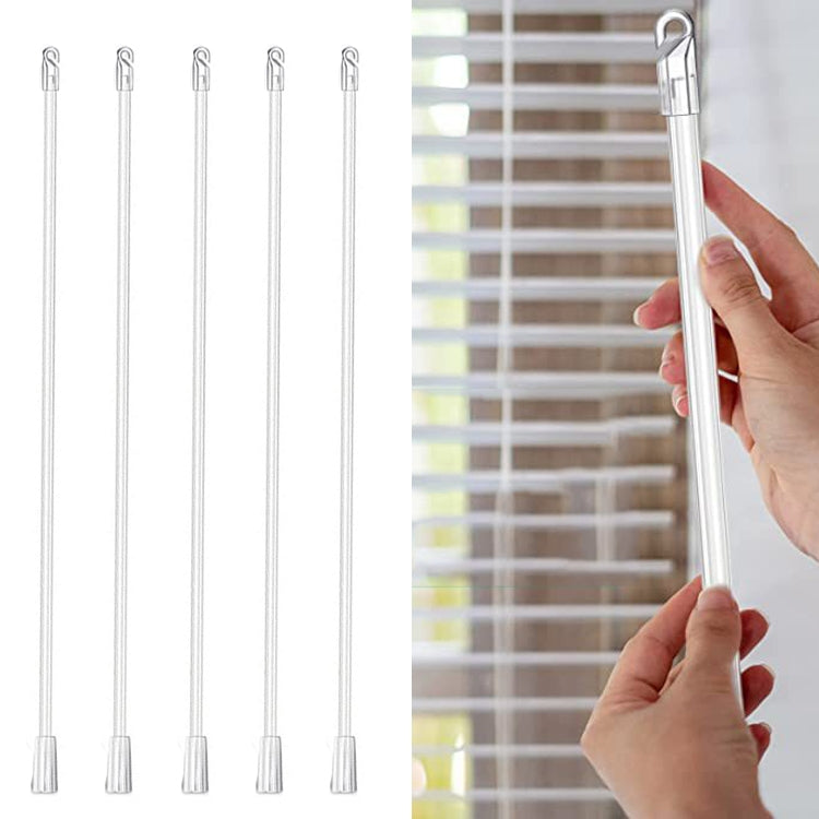 Blinds Acrylic Transparent Rod Move Light Rod With Hook Handle, Size: 24 Inch My Store