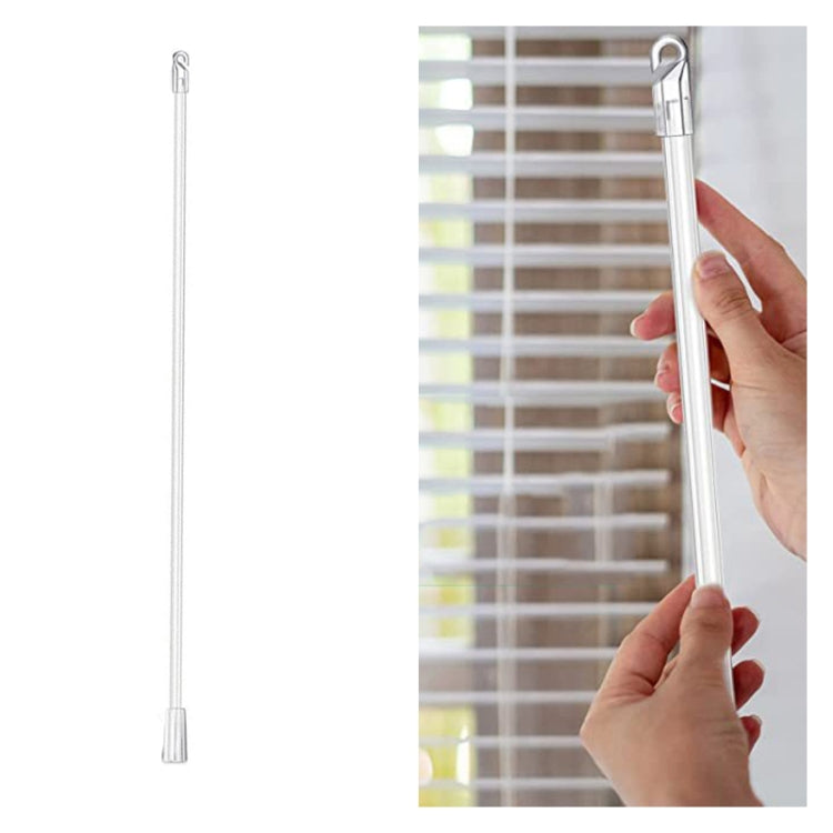 Blinds Acrylic Transparent Rod Move Light Rod With Hook Handle, Size: 24 Inch My Store