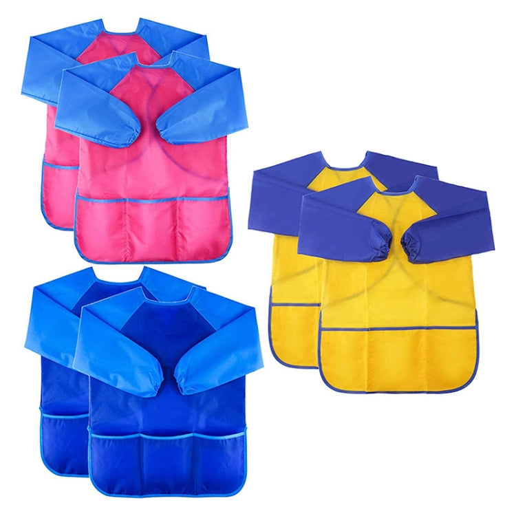 6 PCS/Set Children Painting Waterproof Stain-proof Backwards Cover-ups