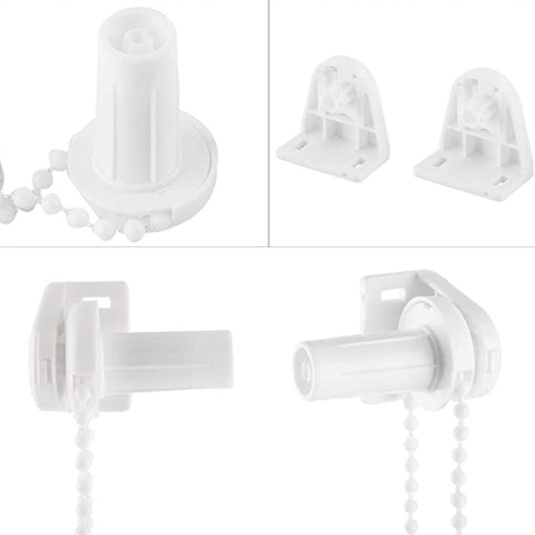 2 Sets 17mm Shutter Curtain Control Head With 2m Pull Beads Chain Set-Reluova