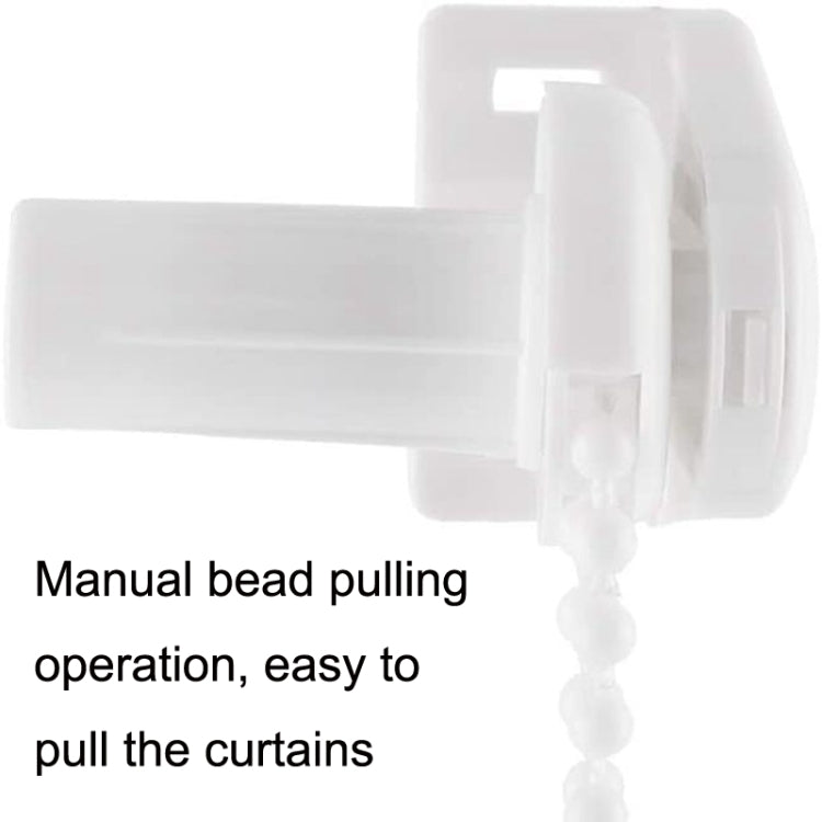 2 Sets 17mm Shutter Curtain Control Head With 2m Pull Beads Chain Set-Reluova