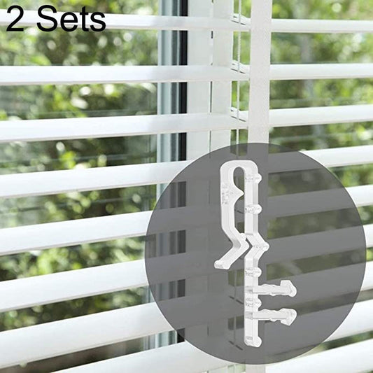 2 Sets 2.0 Inch Venetian blinds Baffle Sequins Lacing Film