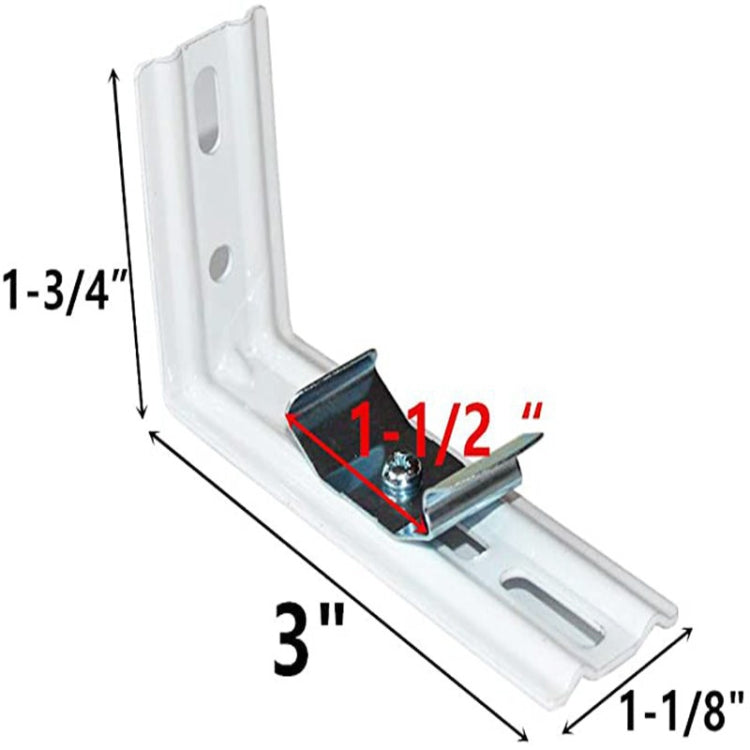 3 Inch Vertical Curtain Mounting Code Venetian Blinds Bracket-Reluova