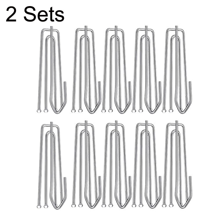 2 Sets Four Claw Hook Set Curtain Replacement Hook-Reluova