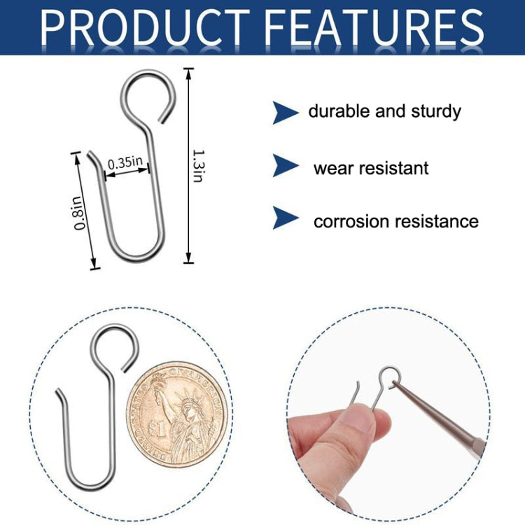 Set Curtain Easy Replacement Hook Accessories My Store