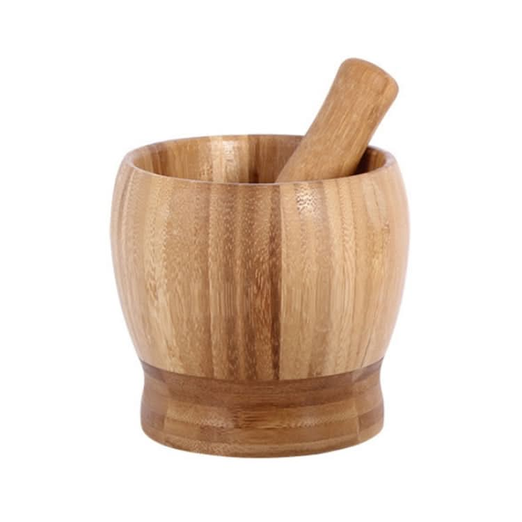 Kitchen Bamboo Garlic Pounder Food Stirrer Reluova