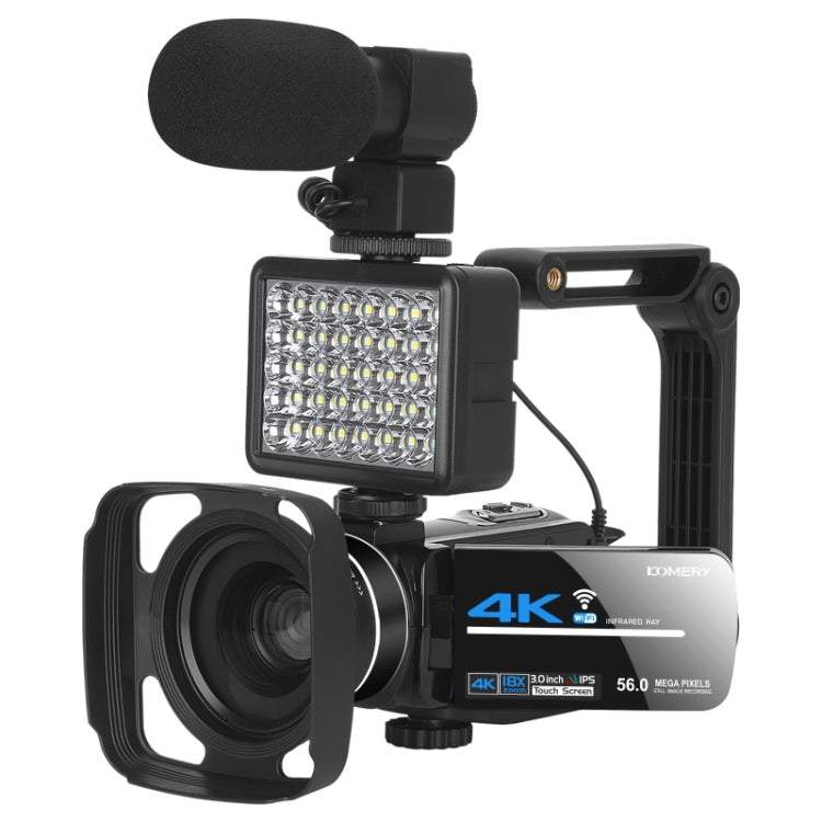 KOMERY  AF2 5600PX 18X Zoom 4K Digital Video Camera