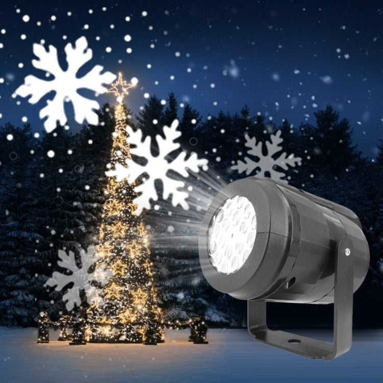 KD-1001 LED Rotatable Christmas Decoration Snowflake Projector Light