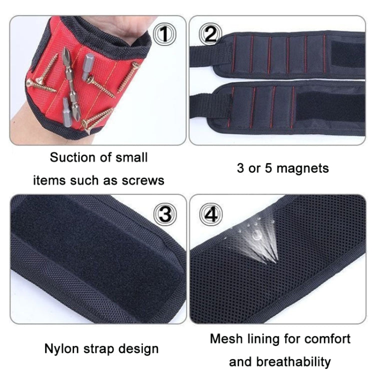 Electric Woodworking Multifunctional Powerful Magnetic Wrist Strap, Style: My Store