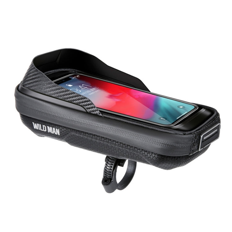 WILD MAN E16 EVA Hard Shell Touch Screen Handlebar Bag Cycling Equipment Reluova