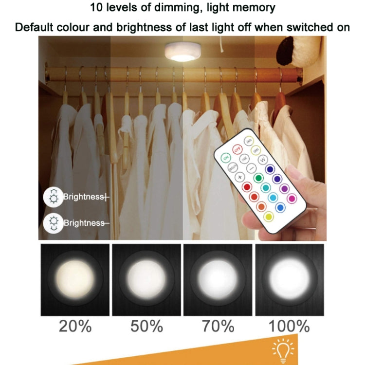 13-colour Night Light RGB Infrared Dimmable Cabinet Light