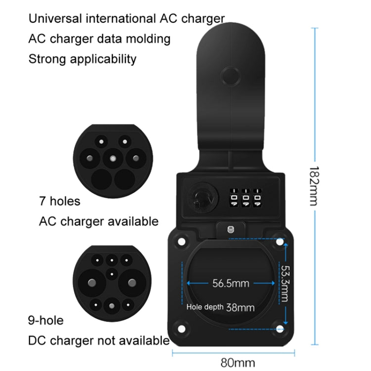 For Tesla Charging Pile Anti-Theft Protection Rack, Style: ÎҵÄÉ̵ê