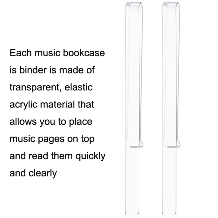 1 Pair PJ1226 Music Spectrum Clipplane Tablature Clip Music Song Clip