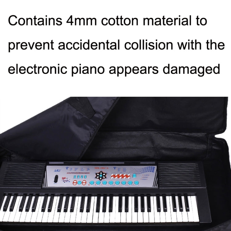 Thicken Waterproof Oxford 61 Keys Electronic Piano Bag