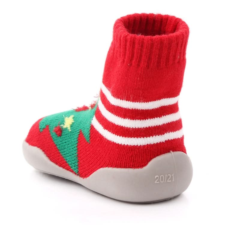 D2293 Children Cartoon Christmas Floor Socks Non-slip Shoes Reluova