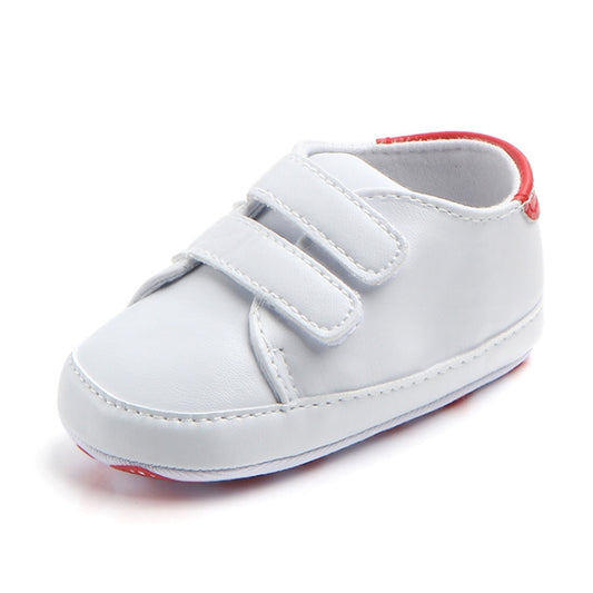 D0735 PU Leather Soft Soled Slip-On Baby Walking Shoes Reluova