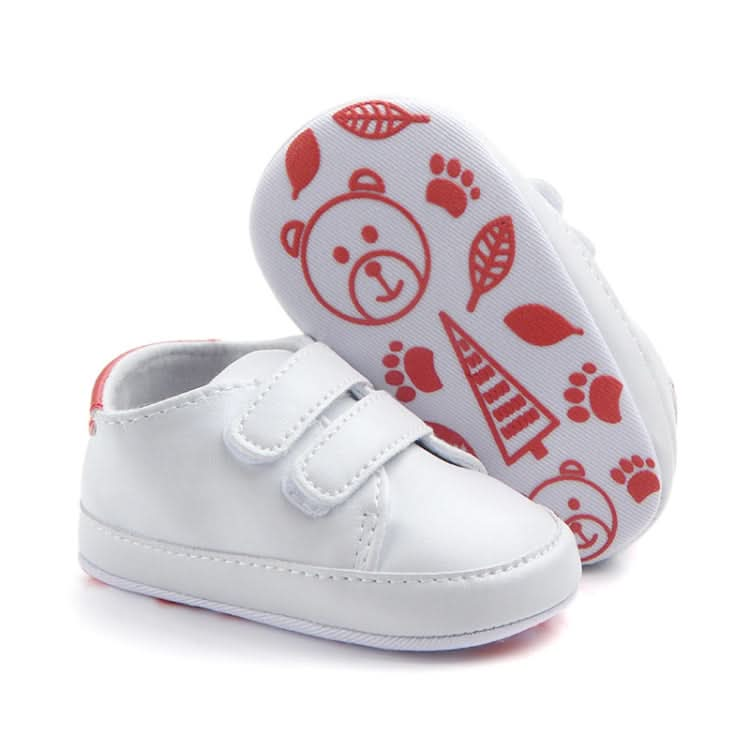 D0735 PU Leather Soft Soled Slip-On Baby Walking Shoes Reluova