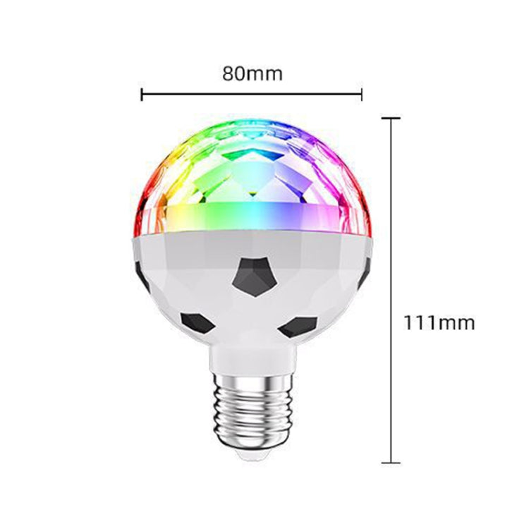 ZQMQD-001 6 LEDs Colorful Rotating Light Home Magic Ball Atmosphere Light, Spec: My Store