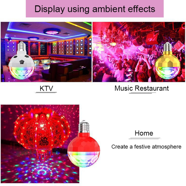 ZQMQD-001 6 LEDs Colorful Rotating Light Home Magic Ball Atmosphere Light, Spec: My Store