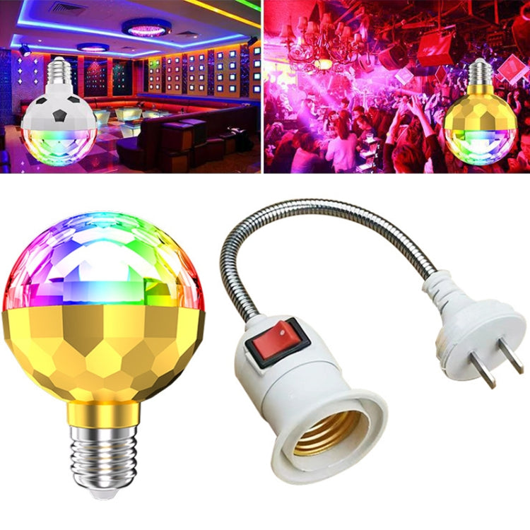 ZQMQD-001 6 LEDs Colorful Rotating Light Home Magic Ball Atmosphere Light, Spec: