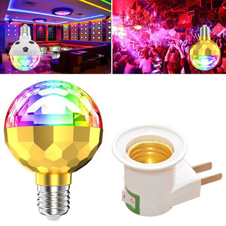 ZQMQD-001 6 LEDs Colorful Rotating Light Home Magic Ball Atmosphere Light, Spec: