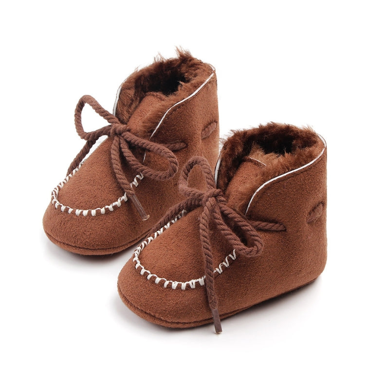 D2245 Winter Warm Baby Cotton Boots Plus Velvet Thickened Baby Walking Shoes Reluova