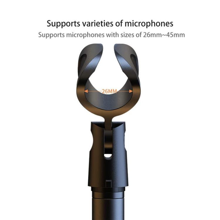 SSKY B10 Flexible Microphone Disc Stand Floor Mobile Phone Stand, Size: Reluova