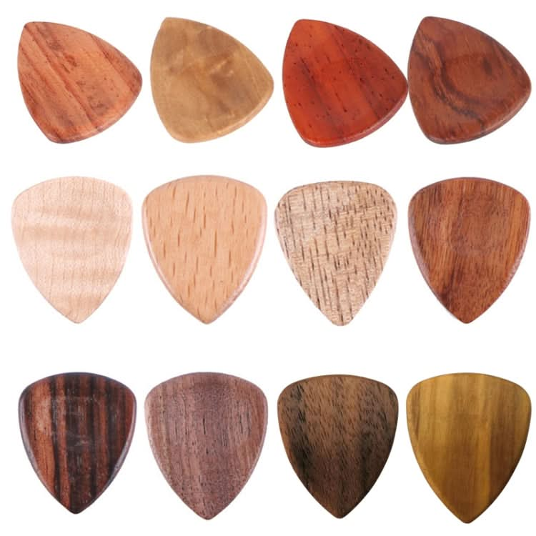 3PCS Folk Fingers Solid Wood Guitar Pick Music Accessories Reluova